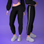 Joggers - Sporty Goth Collection logo