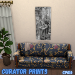 Curator prints CP016 - Base game compatible