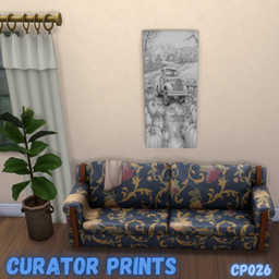 Curator prints CP026 - Base game compatible