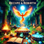 Recipe & rebirth logo