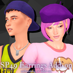 SP49 Earrings Add-on