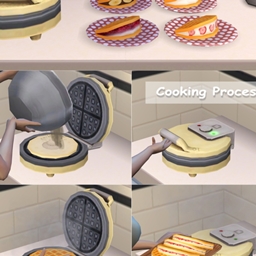 KOREAN STREET Waffle Maker by ONI Spanish translation