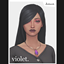 Violet Hair [JOSH JO_SE_OH] logo