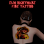 Elm Nightmare Fire Tattoo for Female