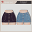 Urban Denim Mini Skirt (Added two leather swatches) logo