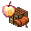 Craftable Enchanted Golden Apple and Saddle logo