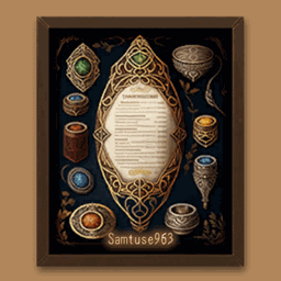 Jewelry Menu Frame #1 Samtuse963 logo