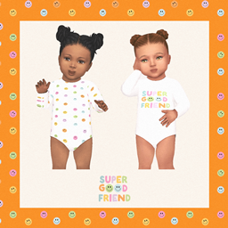 Super good friend onesie Infant