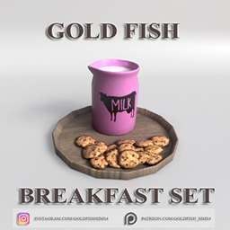GoldFish breakfast set logo