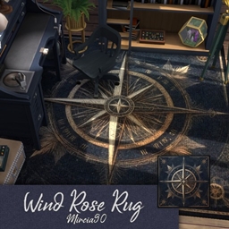 Wind Rose Rug