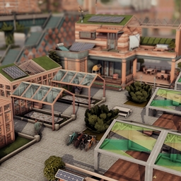 Evergreen Harbor garden