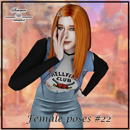 Female poses #22