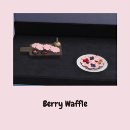 Berry Waffle