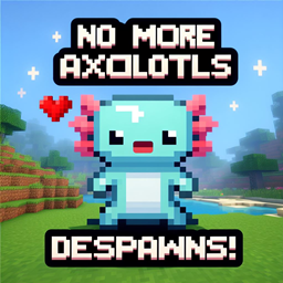 No More Axolotl Despawns!