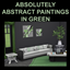 Absolutely Abstract Paintings in Green logo