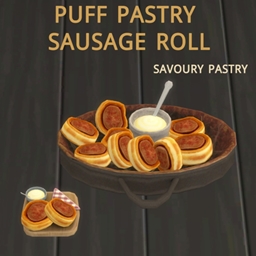 ✨Puff Pastry Sausage Rolls By icemunmun Spanish translation-ES✨