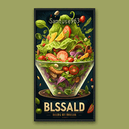 Salad Sale Poster Frame #1 Samtuse963