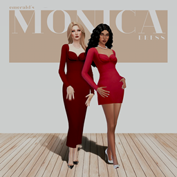 Monica Dress logo