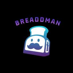 The BreaddMan Pack logo