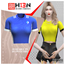 Cropped Workout Shirt logo