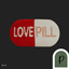 Love pill rugs logo
