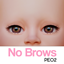 No Brows PB02 logo