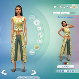 Custom Styled Look: Tropical Summer logo