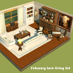 February Love Living Set logo