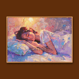Nap Time Oil Painting #2 Sellable Samtuse963 logo