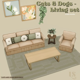 [LS] Cats and Dogs - Living Set logo