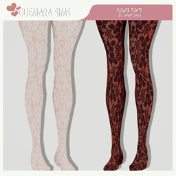 Flowers tights