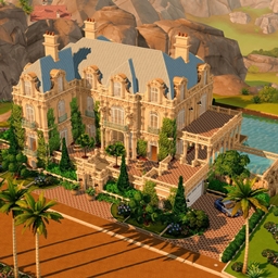 Affluista Mansion by qubedesigner logo