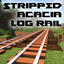 Stripped Acacia Log Rail (3d models) logo
