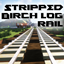 Stripped Birch Log Rails (3d models) logo