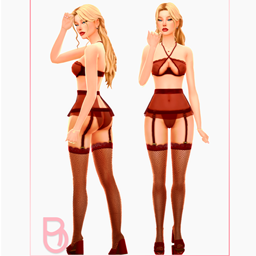 Woman Lingerie - Coral - Version 1 logo