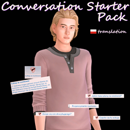 Converstation Starters by Wicked Pixxel - Polish Translation Only