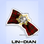 LIN-DIAN_Snowflake With Bow Hairpin logo