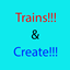 Trains and Create logo