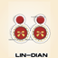 LIN-DIAN_Pearl Bow Earrings logo