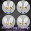 Flower Plug Earrings F