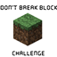 The Don't Break Block Challenge logo