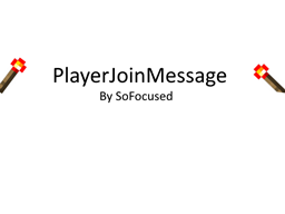 (Custom) PlayerJoinMessage project image