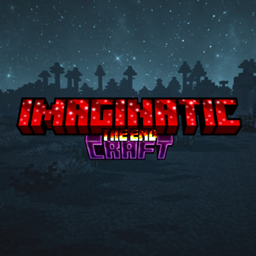 ImaginatiCraft: The end logo