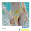 Wrap Skirt Mesh Sarong Bikini logo