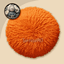 Pastel Fluffy Round Dance Rug #21 Samtuse963 logo