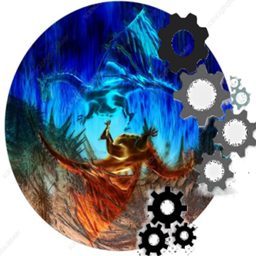 shadows: magic and dragons logo