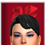 Cupid's Kisses Hair Bow logo