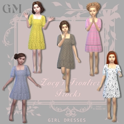 Zoey's Frontier Frocks dresses for girls logo
