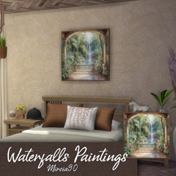 Waterfalls Paintings