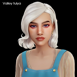 Lily Hairstyle - The Sims 4 Create a Sim - CurseForge